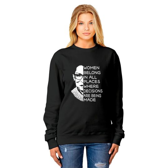 Vintage Notorious RBG - Ruth Bader Ginsburg Sweatshirts