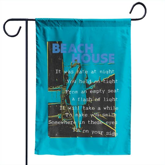 space song // fanart - Beach House - Garden Flags