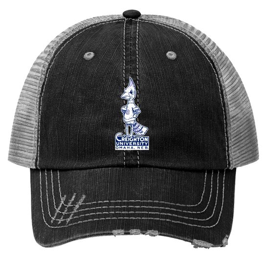 Restored Bluejays Design #1 - Creighton University - Trucker Hats