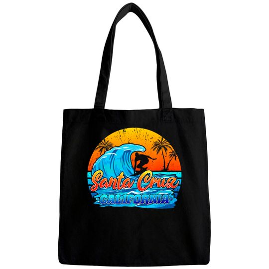 Sunset Santa Cruz Bags California vintage retro 80s 70s surfers