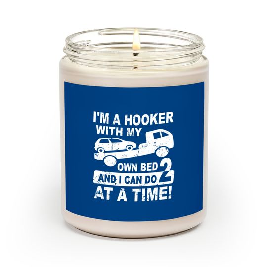 Tow Truck Driver - Tow Driver - Tow Trucker Scented Candles