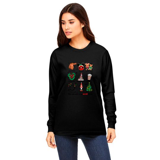 There Are A Few Of My Favorite Things Christmas Long Sleeves, Disney Favorite Things Christmas Long Sleeves