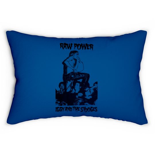 Iggy & the Stooges - Raw Power Lumbar Pillows