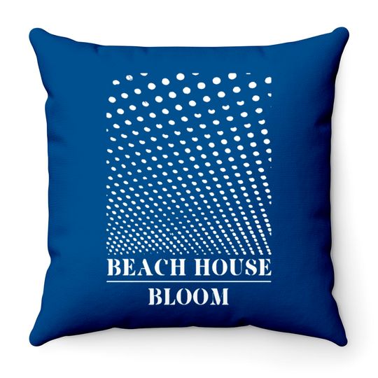 beach house Throw Pillows