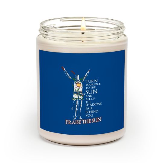 Praise the sun - T - Scented Candle for dark soul fans Scented Candles