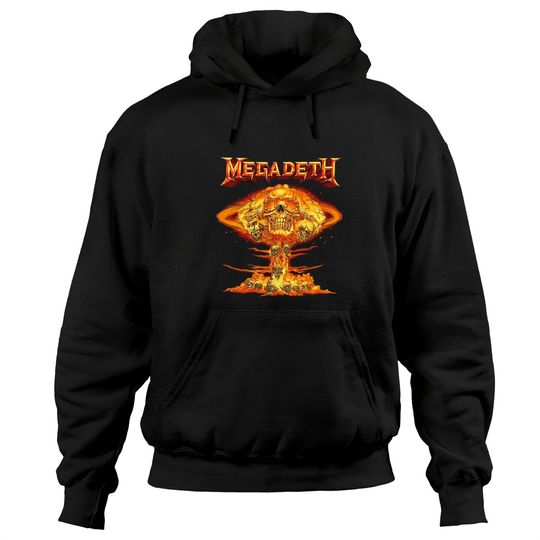 Vintage Mushroom Cloud Vic Glow Megadeth Hoodies, Megadeth Tee, Shirt For Megadeth Fan, Streetwear, Music Tour Merch, 2022 Band Tour Shirt