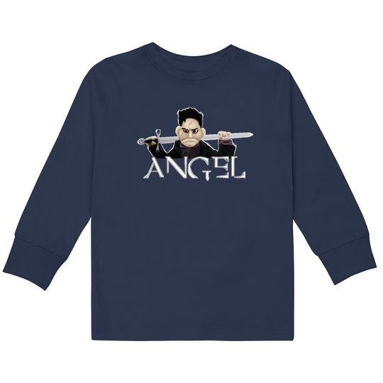 Angel - Smile Time Puppet - Buffy The Vampire Slayer -  Kids Long Sleeve T-Shirts