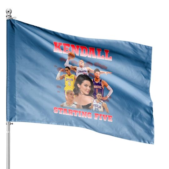 Kendall Jenner Starting Five House Flags