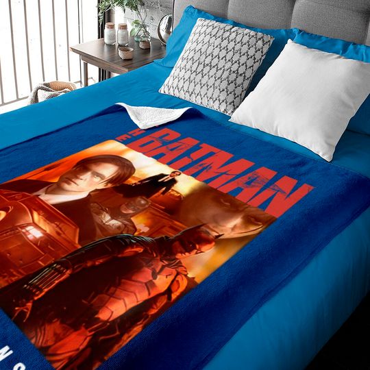 The Batman - Robert Pattinson - Short Sleeve Baby Blanket, Movie Lover, Gift For Fan Baby Blanket