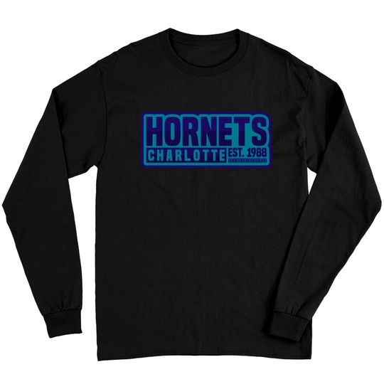 Charlotte Hornets 02 - Charlotte Hornets - Long Sleeves