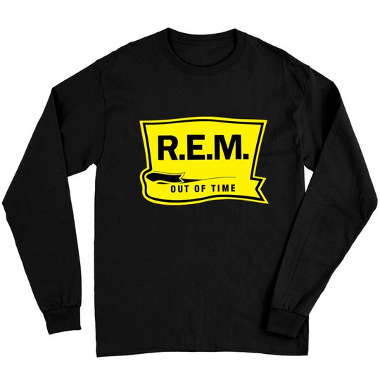 R.E.M. Out Of Time - Rem - Long Sleeves