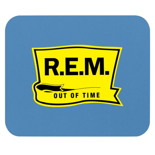 R.E.M. Out Of Time - Rem - Mouse Pads