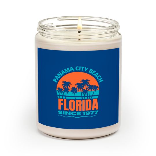 Panama City Beach Florida Scented Candles