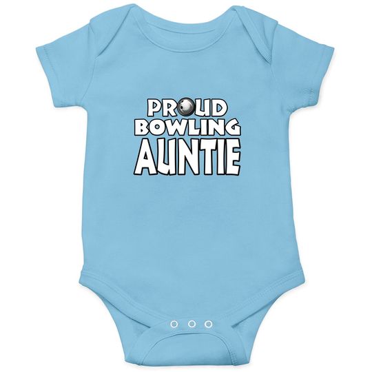 Bowling Aunt Gift for Women Girls - Bowling Aunt - Onesies