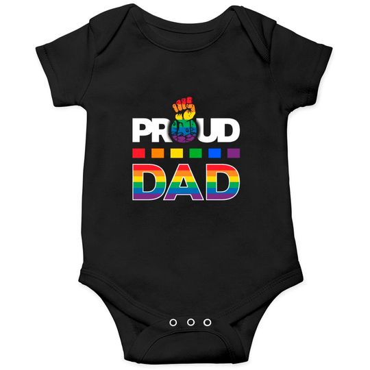 LGBT Proud Dad Onesies