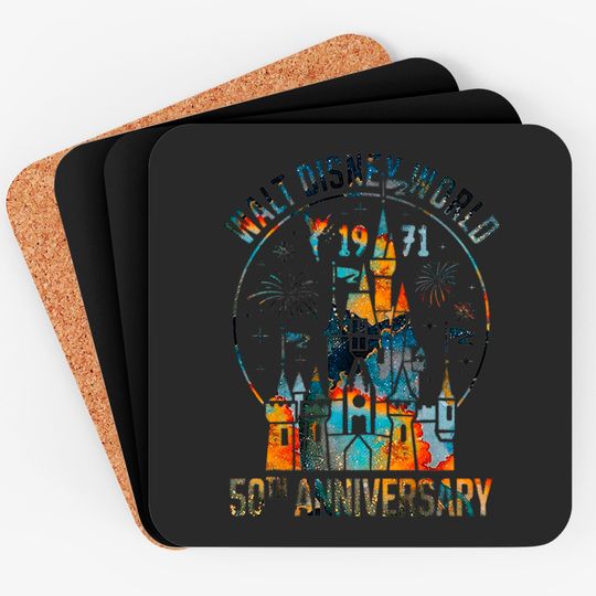 Disney 50th Anniversary WDW Coasters