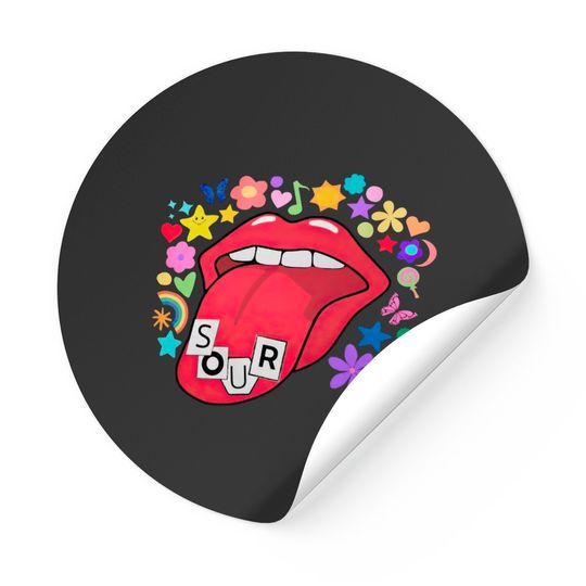 Olivia Rodrigo Sour Tour 2022 Stickers
