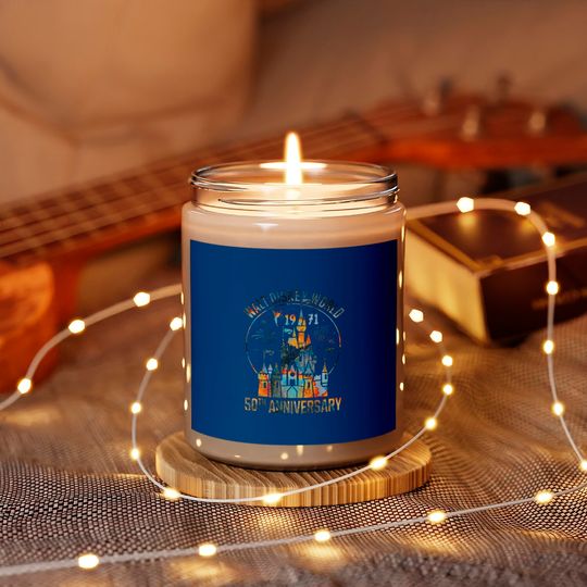 Disney 50th Anniversary WDW Scented Candles