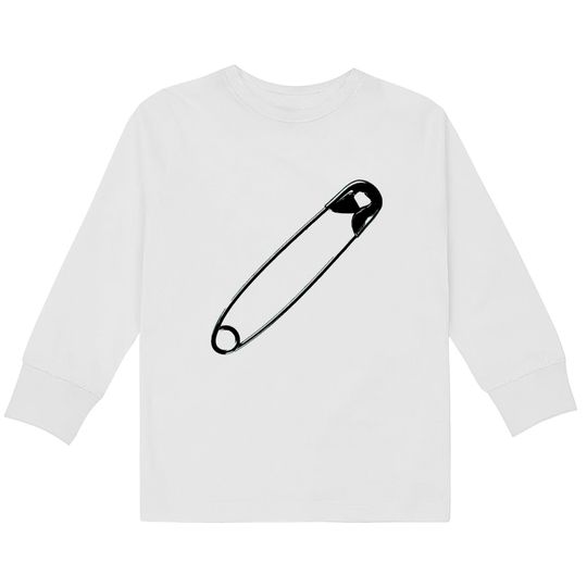Safety Pin Project - Human Rights -  Kids Long Sleeve T-Shirts