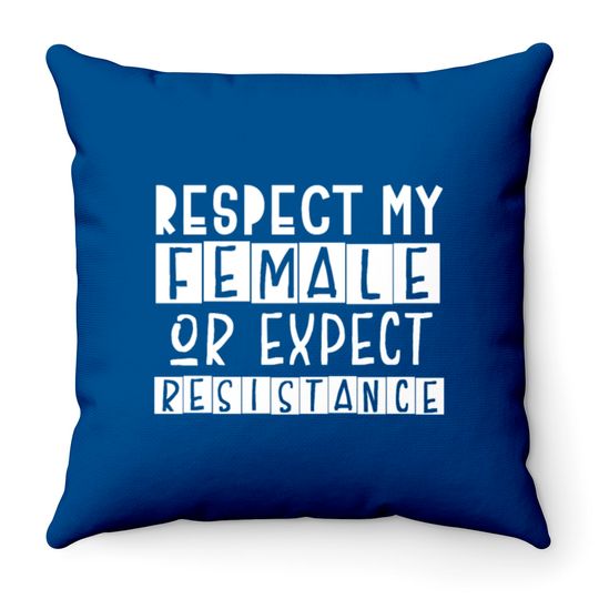 Womens Right Gift Throw Pillows