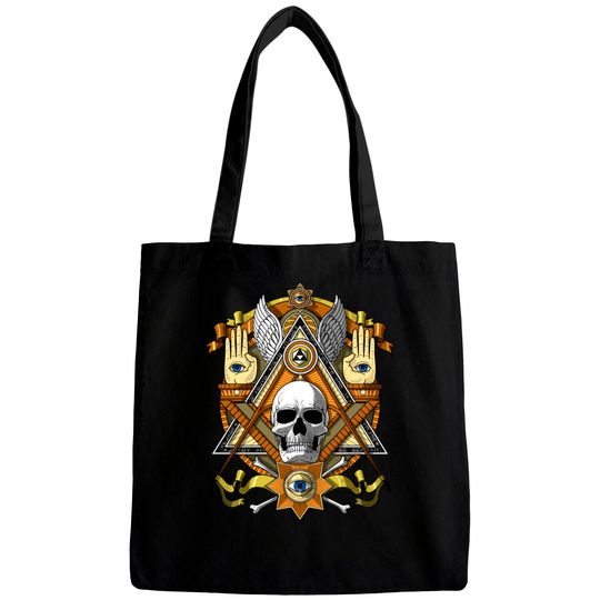 Masonic Skull Bags