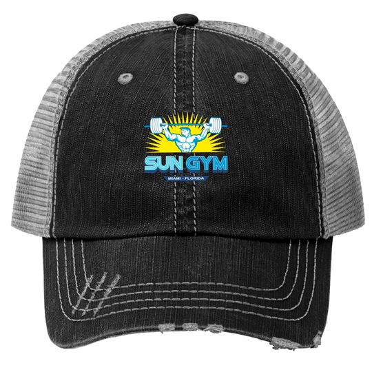 sun gym Trucker Hat Trucker Hats