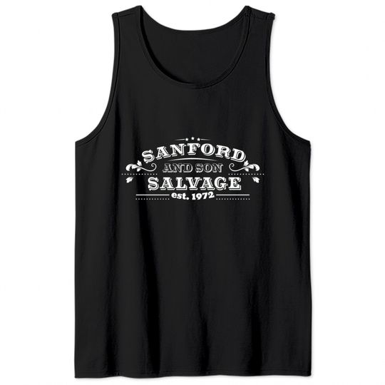 Sanford and Son logo d - Sanford And Son - Tank Tops