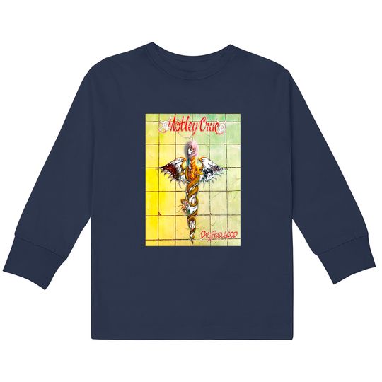 Motley Crue Classic  Kids Long Sleeve T-Shirts