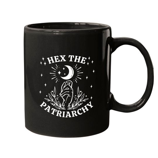 Feminist Witch, Hex The Patriarchy Mugs