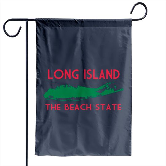 Long Island The Beach State Garden Flags