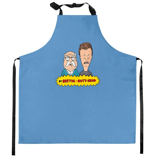 Beetus And Butt Head Classic Kitchen Aprons