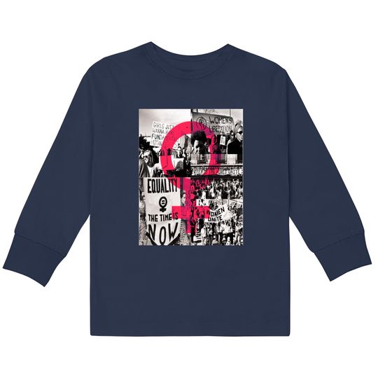 Women’s Rights - Womens Rights -  Kids Long Sleeve T-Shirts