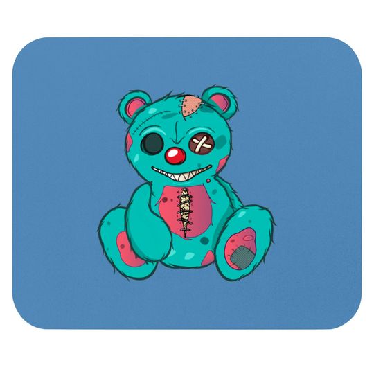 Teddy Bear Mouse Pads Evil Scary Teddy Bear Pullover