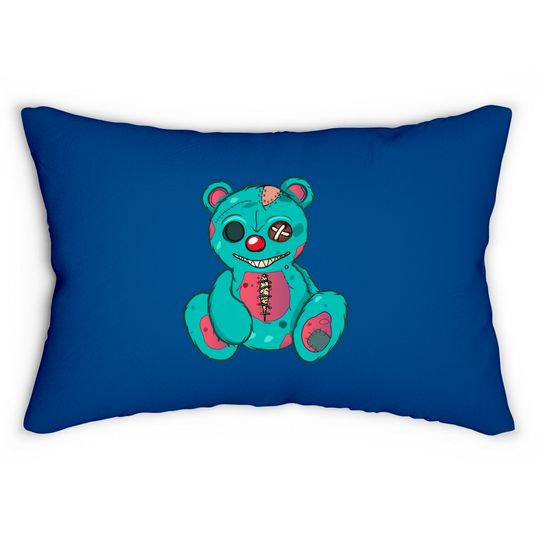 Teddy Bear Lumbar Pillows Evil Scary Teddy Bear Pullover