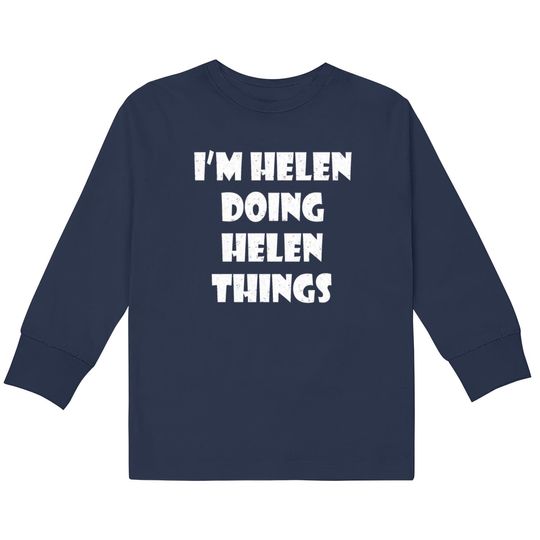 Helen  Kids Long Sleeve T-Shirts