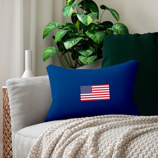 American Flag - American Flag - Lumbar Pillows