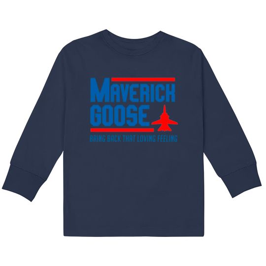 Maverick Goose  Kids Long Sleeve T-Shirts