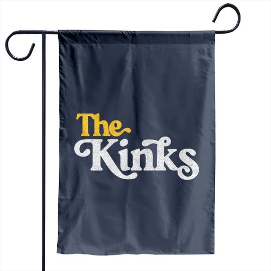 The Kinks / Retro Faded Style - The Kinks - Garden Flags