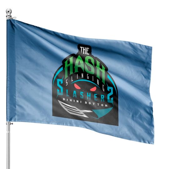 The Hash Slinging Slashers/Sports Logo - Hash Slinging Slasher - House Flags
