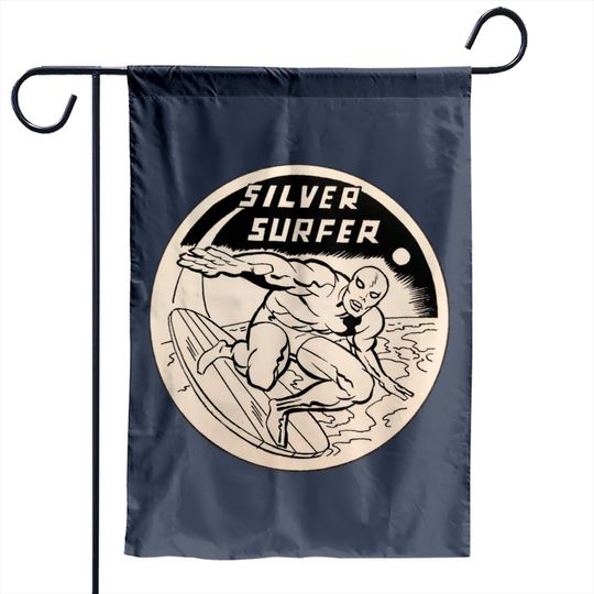 Silver Surfer - rare! - Silver Surfer - Garden Flags