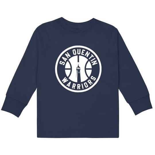 San Quentin Warriors  Kids Long Sleeve T-Shirts Bob Myers