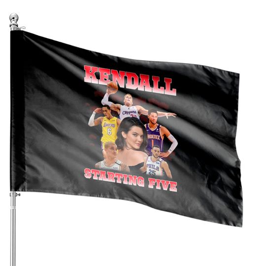 Kendall Jenner Starting Five House Flags