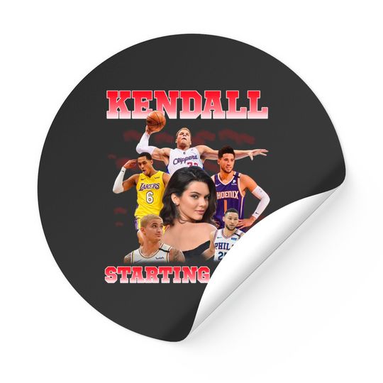 Kendall Jenner Starting Five Stickers