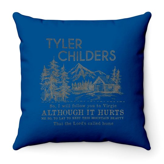 Tyler Childers Throw Pillows