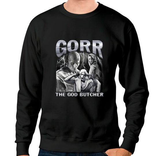 Marvel Gorr The God Butcher Thor Love And Thunder Sweatshirts