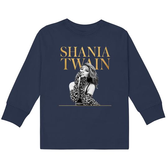 Shania Twain  Kids Long Sleeve T-Shirts