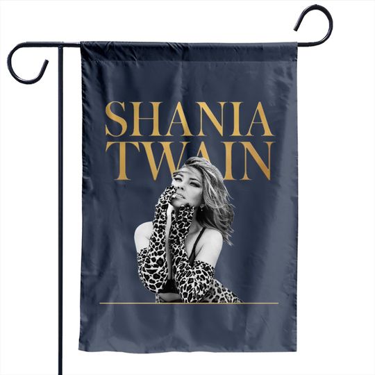 Shania Twain Garden Flags