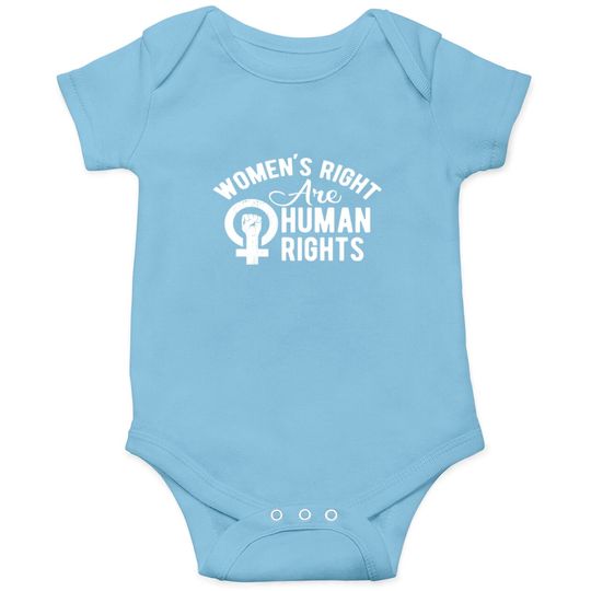 Women's rights are human rights Onesies