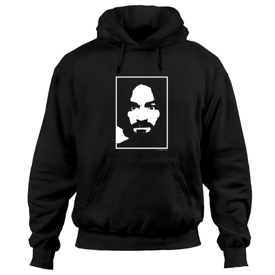 Charlie Don't Surf - Classic Face from Life Magazine - Charles Manson - Hoodies