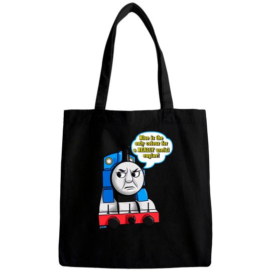 "Blue is the only colour" Thomas - Thomas Tank Engine - Bags